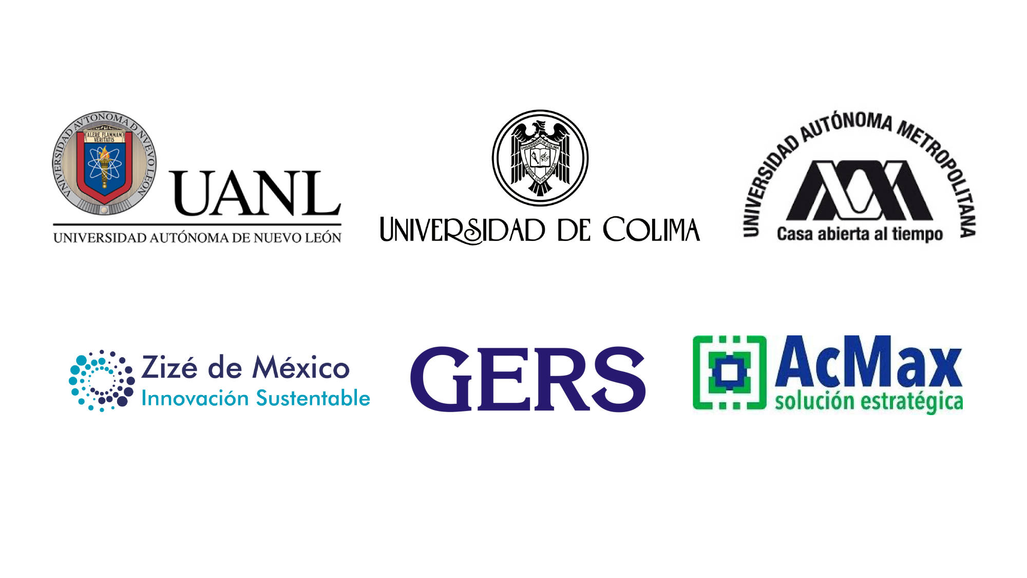 Instituciones participantes, grupo 2