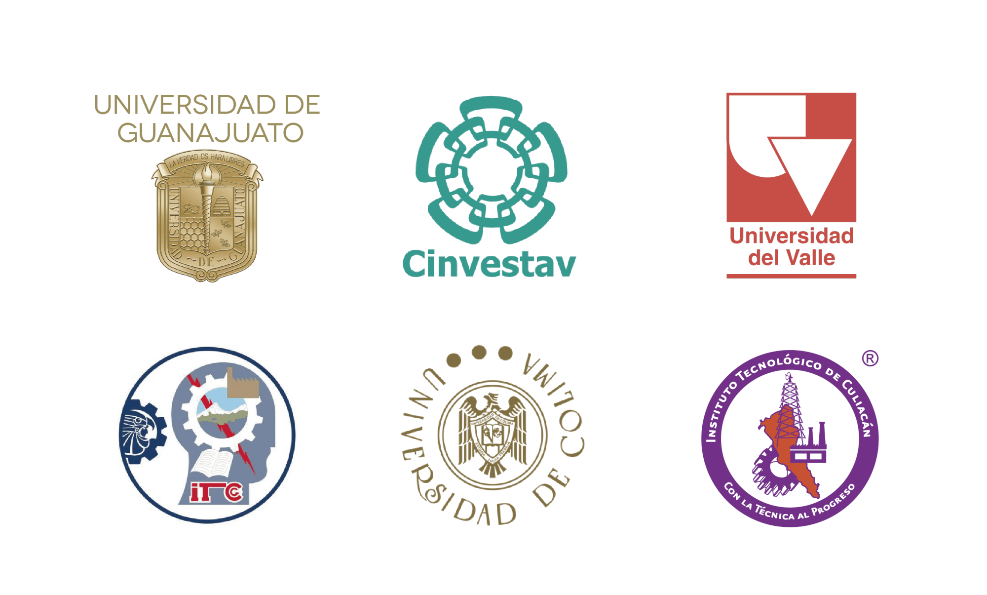 Instituciones participantes 2021, grupo 1